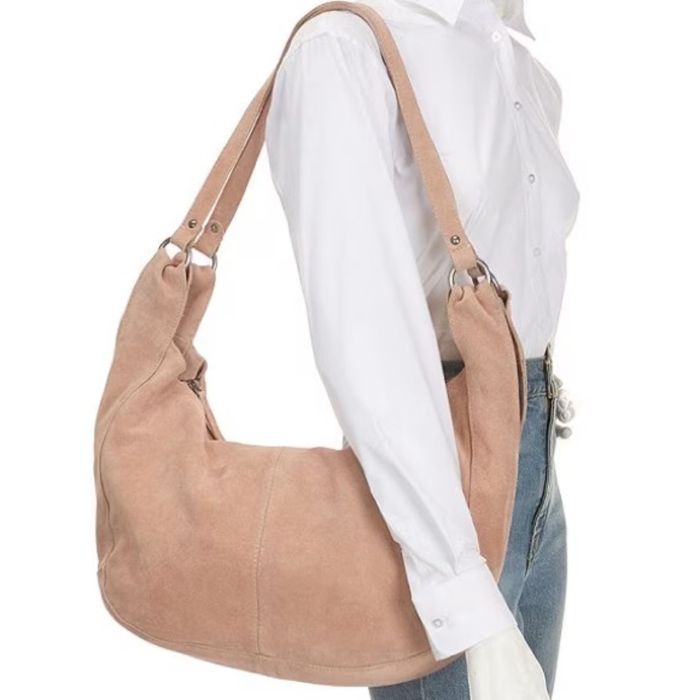 FREE PEOPLE Roma Suede Tote Bag - Picture 4 of 8